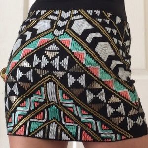 Express mini skirt